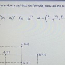 Section 1.3 using midpoint and distance formulas answer key